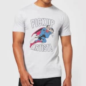 DC Originals Superman Pickup Artist Mens T-Shirt - Grey - 3XL