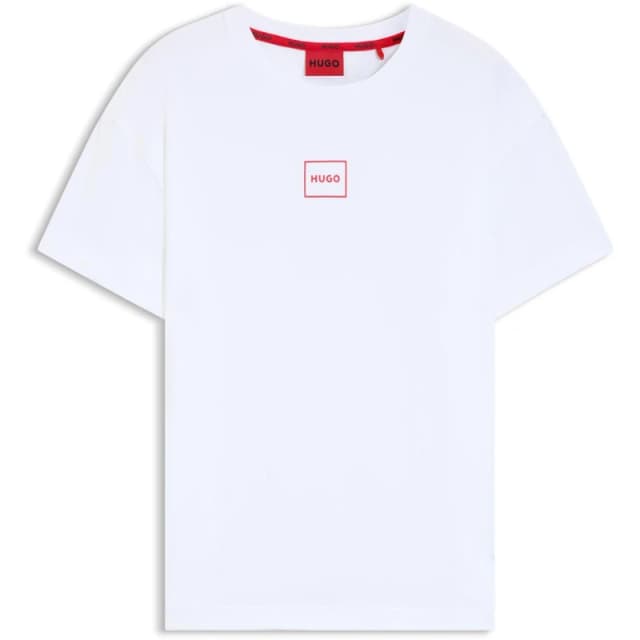 Hugo Logo T-Shirt White 101 male Medium
