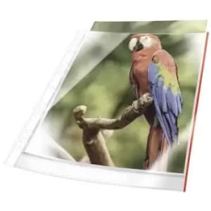 Durable Punched pocket 265403 A4 Polypropylene Red 265403 10 pc(s)