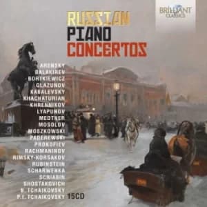 Russian Piano Concertos by Various Composers CD Album