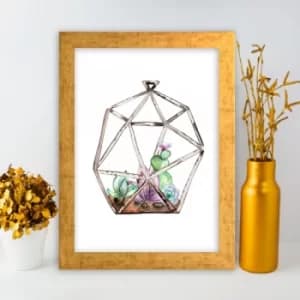 AC4476987191 Multicolor Decorative Framed MDF Painting