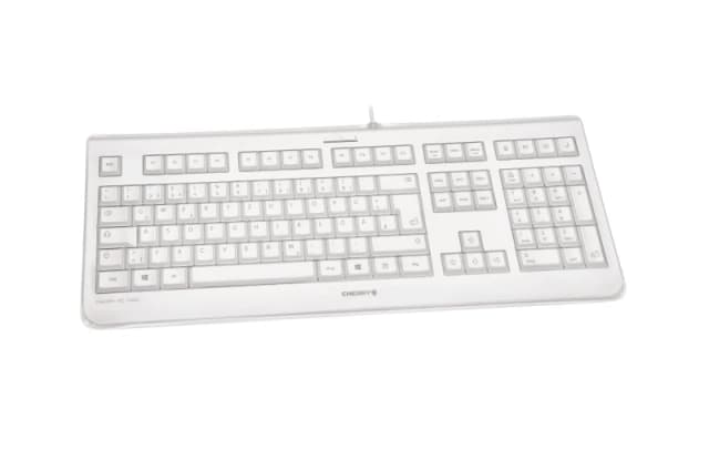 Cherry CHERRY KC 1068 keyboard Universal USB AZERTY French Grey JK-1068FR-0