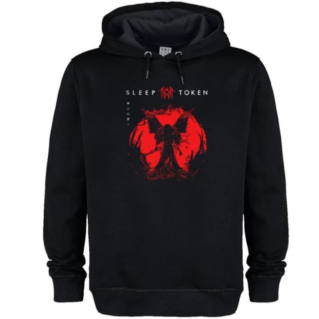 Amplified Mens Take Me Back To Eden Sleep Token Hoodie in Black Size: XS Black Male XS