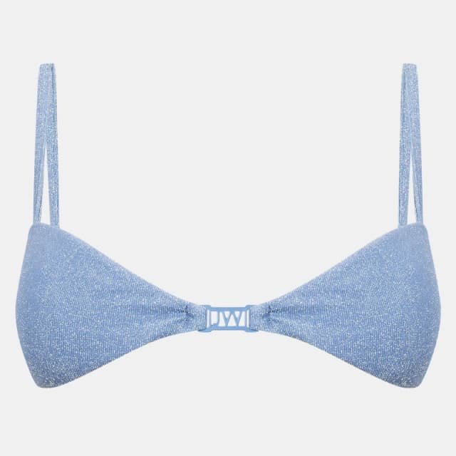 Jack Wills Glitter Clasp Front Bikini Top - Multi Multi 8