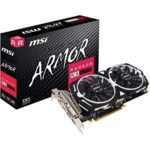 MSI Armor Radeon RX570 8GB GDDR5 Graphics Card