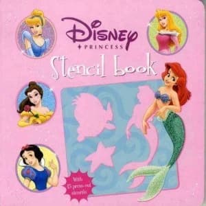 Disney Princess Stencil Board Hardback