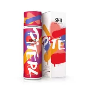 SK-II - Street Art 4pcs (Red) : Essence (230ml) Clear Lotion (30ml) Cleanser (20g) Milky Lotion (15g)