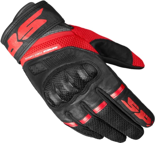 Spidi Power Carbon Lady Gloves Red Size XS
