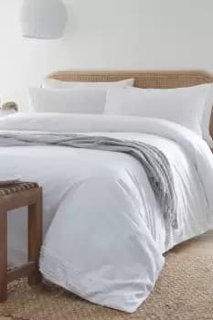 'Stratford' 100% Cotton Tufted Duvet Cover Set