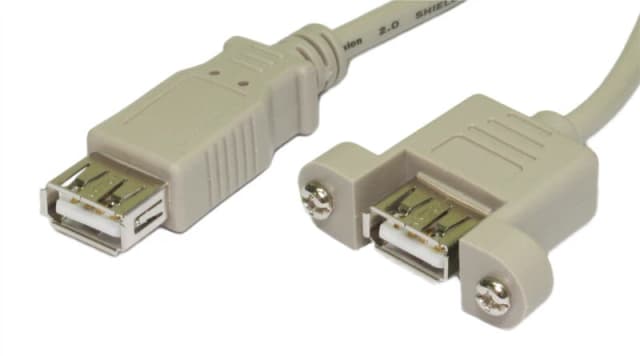 Cables Direct Cables Direct USB2-122 USB cable 0.15 m USB A Beige USB2-122