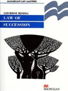 Law of Succession by Catherine Rendell Paperback