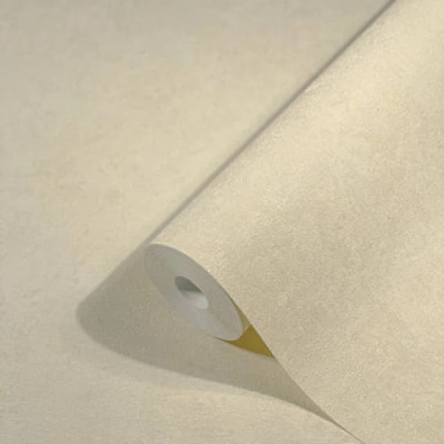 Galerie Avalon Plain Texture Beige Wallpaper 32272, Cream 32272
