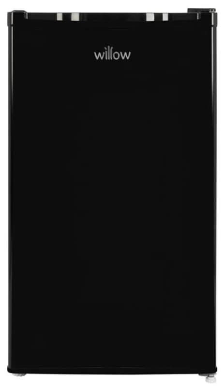 Willow Freestanding Under Counter Larder Fridge with Chiller Box in Black Unisex