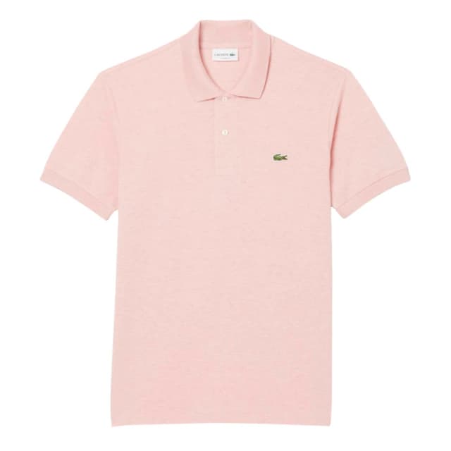 Lacoste Classic Fit L.12.12 Marl Polo Shirt Pink male XS
