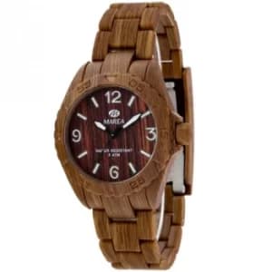 Ladies Marea Wood Look Watch