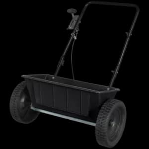 Sealey Push Feed, Grass and Salt Drop Spreader 27kg