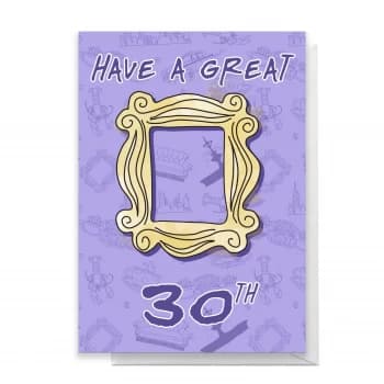 Friends Birthday 30th Greetings Card - Giant Card