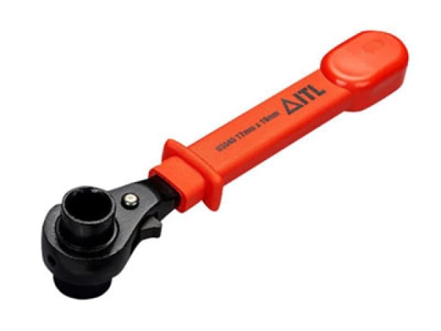 ITL Insulated Ratchet Podger Spanner 03040 Range Metric: 17mm x 19mm