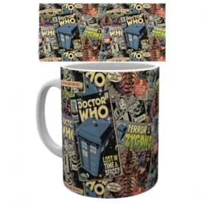 Doctor Who Comic Books Mug