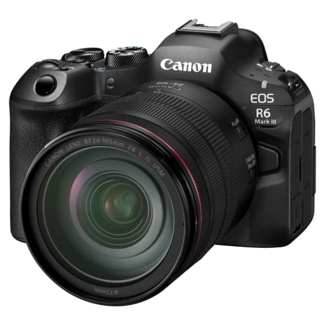 Canon EOS R6 Mark III Mirrorless Camera inc RF 24-105mm F4L IS USM Len