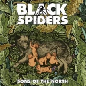 Sons of the North by Black Spiders CD Album