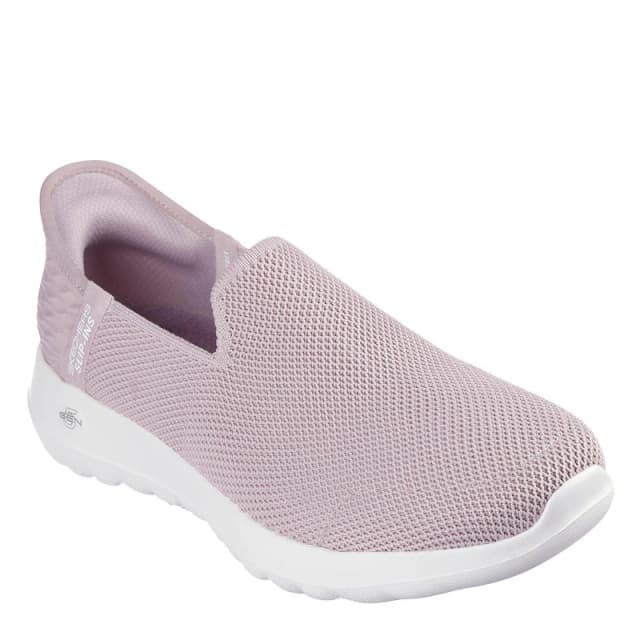 Skechers Go Walk Joy Vela Slip On Runners Womens Pink female 4 (37)