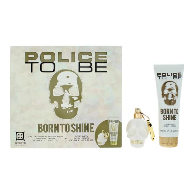 Police To Be Born To Shine Woman Gift Set 40ml Eau de Toilette + 100ml Body Lotion
