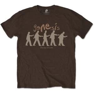 Genesis - The Way We Walk Unisex Large T-Shirt - Brown