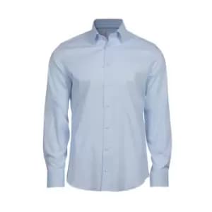 Tee Jays Mens Stretch Shirt (M) (Light Blue)