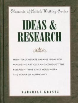 Ideas and Research by Marshall Krantz Hardback