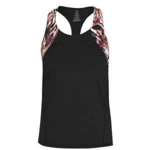 Biba Active Vest - Black Printed