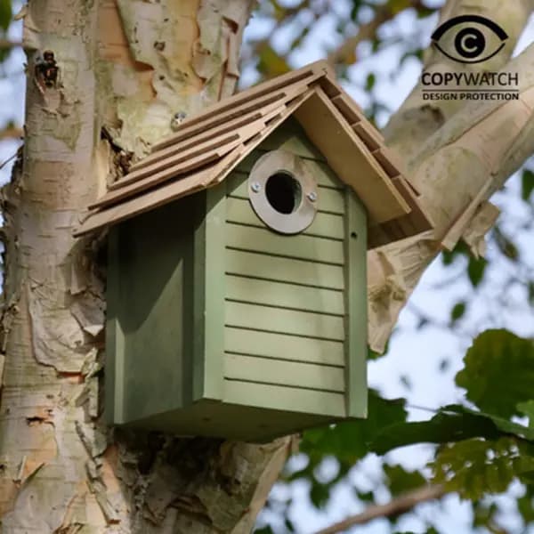 Wildlife World New England Nest Box-Green