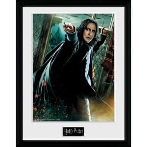 Harry Potter Snape Wand Framed Collector Print