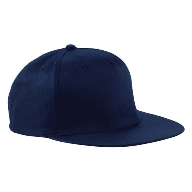 Beechfield Beechfield Men Rapper Snapback Cap in Navy Navy One Size Male 5063425297771