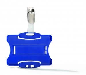 Durable Blue Security Pass Holder Pack of 25 811806