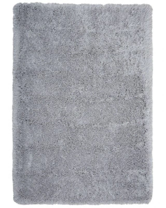 Beliani Shaggygy Rug Cide Light Grey 160 X 230 Cm
