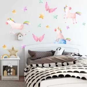EZO045 Multicolor Decorative Wall Sticker