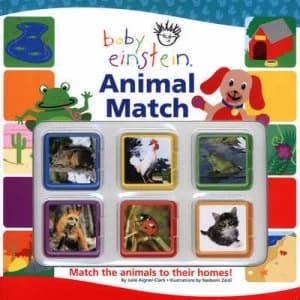 Animal Match by Julie Aigner-Clark Hardback