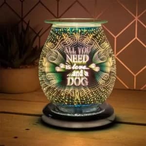 Aroma Bulb Motto Lamp Dog