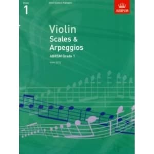 Violin Scales & Arpeggios, ABRSM Grade 1 : From 2012