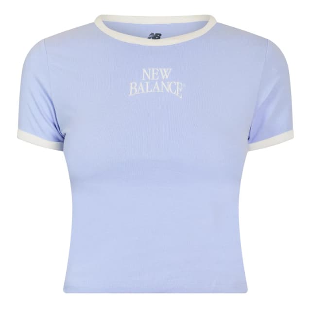 New Balance NBLS Baby Tee Ld63 Lilac female 10 (S)