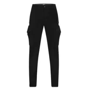 CP COMPANY Raso Ergonomic Fit Cargo Trousers - Black
