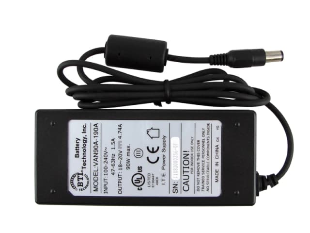 BTI 65W DELL AC ADAPTER// 65W AC Adapter with 7.4mm x 5.0mm Dell conne