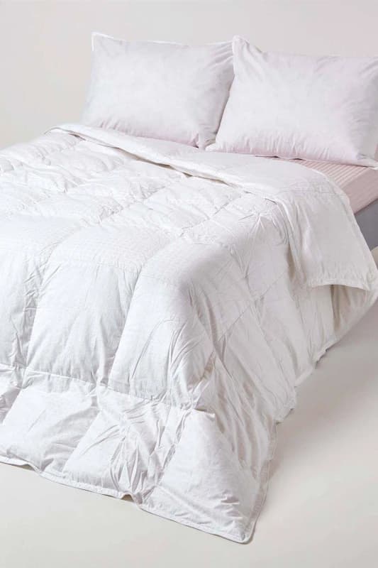 Homescapes Premium White Goose Down 4.5 Tog King Size Summer Duvet