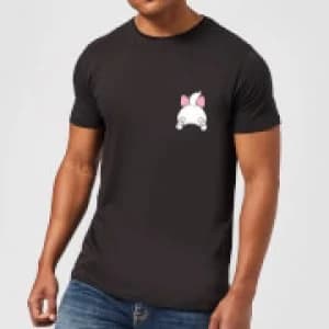 Disney Marie Backside Mens T-Shirt - Black