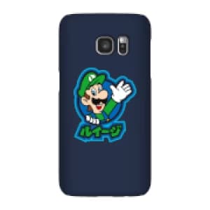 Nintendo Super Mario Luigi Kanji Phone Case - Samsung S7 - Snap Case - Gloss
