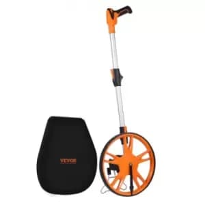 VEVOR Measuring Wheel 317mm Road Runner Distance Telescoping Handle w/ Back Bag