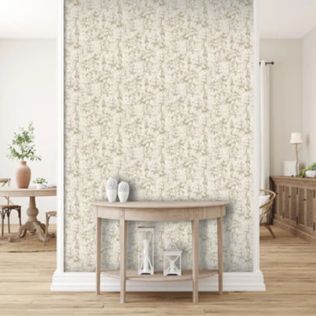 Arthouse Organic Forest Neutral / Gold Wallpaper