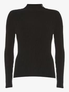 Mint Velvet Rib Zip Neck Jumper