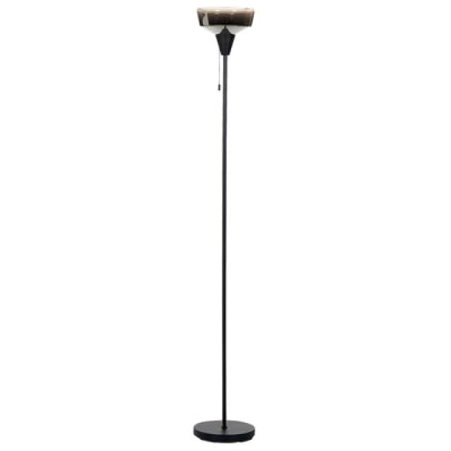 Beliani Floor Lamp Talparo Metal Silver
